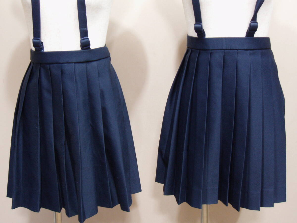 13839☆吊りスカート/冬セーラー/ネクタイ☆4点セット 富士ヨット scotch 島根雲南三刀屋小_6