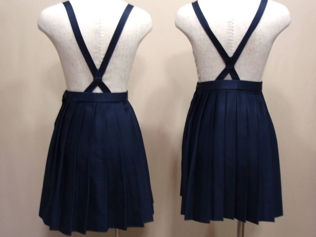 13839☆吊りスカート/冬セーラー/ネクタイ☆4点セット 富士ヨット scotch 島根雲南三刀屋小_8