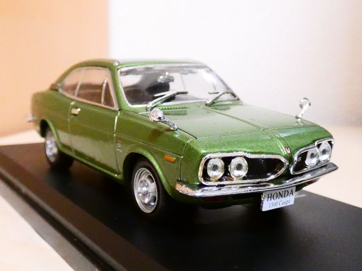 国産名車コレクション 1/43 ホンダ 1300 クーペ 1970 ② アシェット 旧