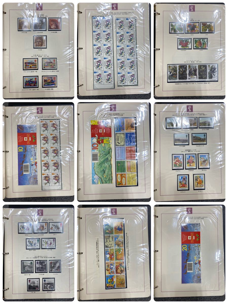 VOSTOK BRITISH STAMP ALBUM ボストーク イギリス記念切手アルバム