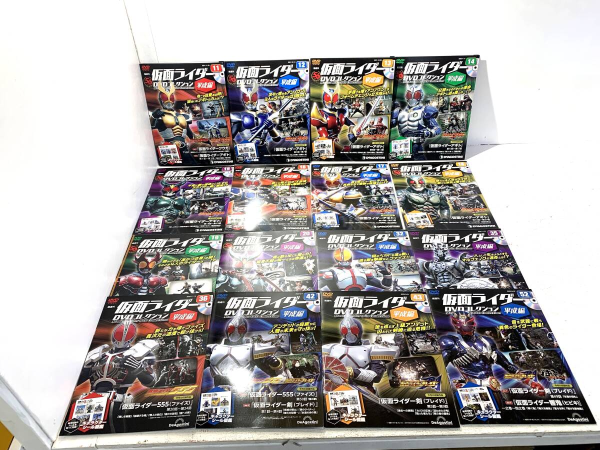 仮面ライダー DVDコレクション 　キャラクターシール図鑑　未使用未開封 中古/60】仮面ライダーDVDコレクション デアゴスティーニ №11～20 №32
