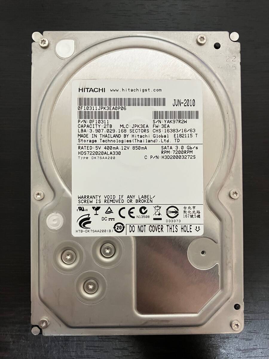 HDS722020ALA330 ［Deskstar 7K2000 2TB］_1