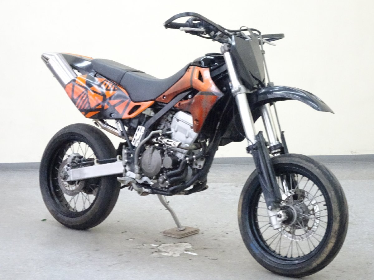 KAWASAKI D-TRACKER【動画有】ローン可 BA-LX250E モタード D 