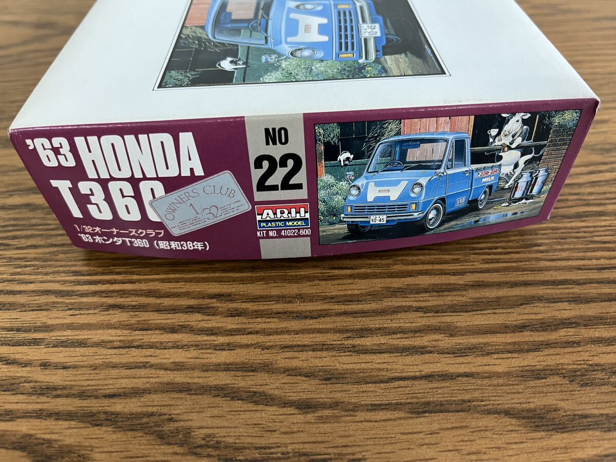 未組立】'63ホンダ HONDA T360 1/32 オーナーズクラブNo.22プラモデル