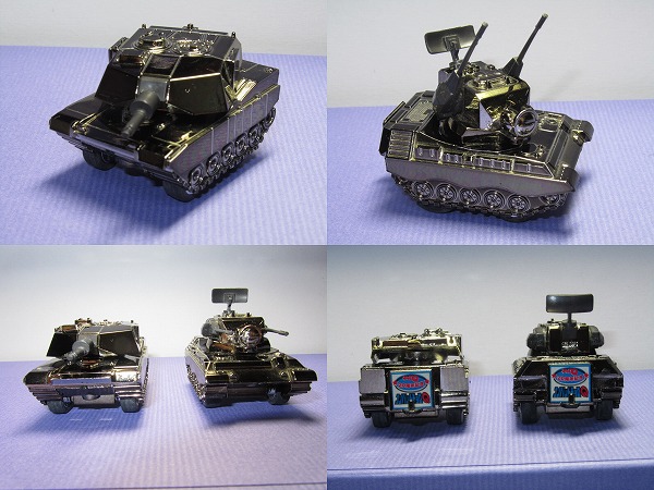中古】コンバットチョロQ エイブラムス ゲパルト ガンメタ(チョロQ