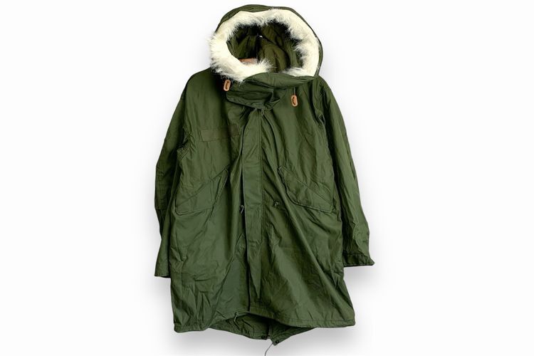 美品 80's US ARMY M65 M-65 フィッシュテール 米軍 デッドストック80sビンテージミリタリーUS ARMYアーミーM-65フィッシュ