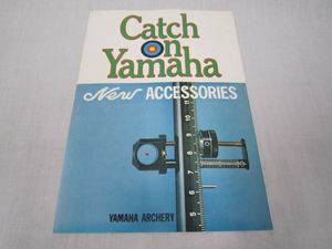 ●昭和レトロ●YAMAHA ARCHERY ヤマハアーチェリー CatchonYamaha カタログ ケース ＳTD