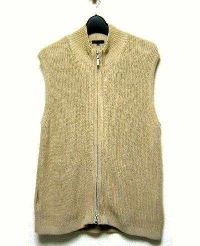 ★セオリーメンズ★theory MEN★ダブルジップニットベストセータ