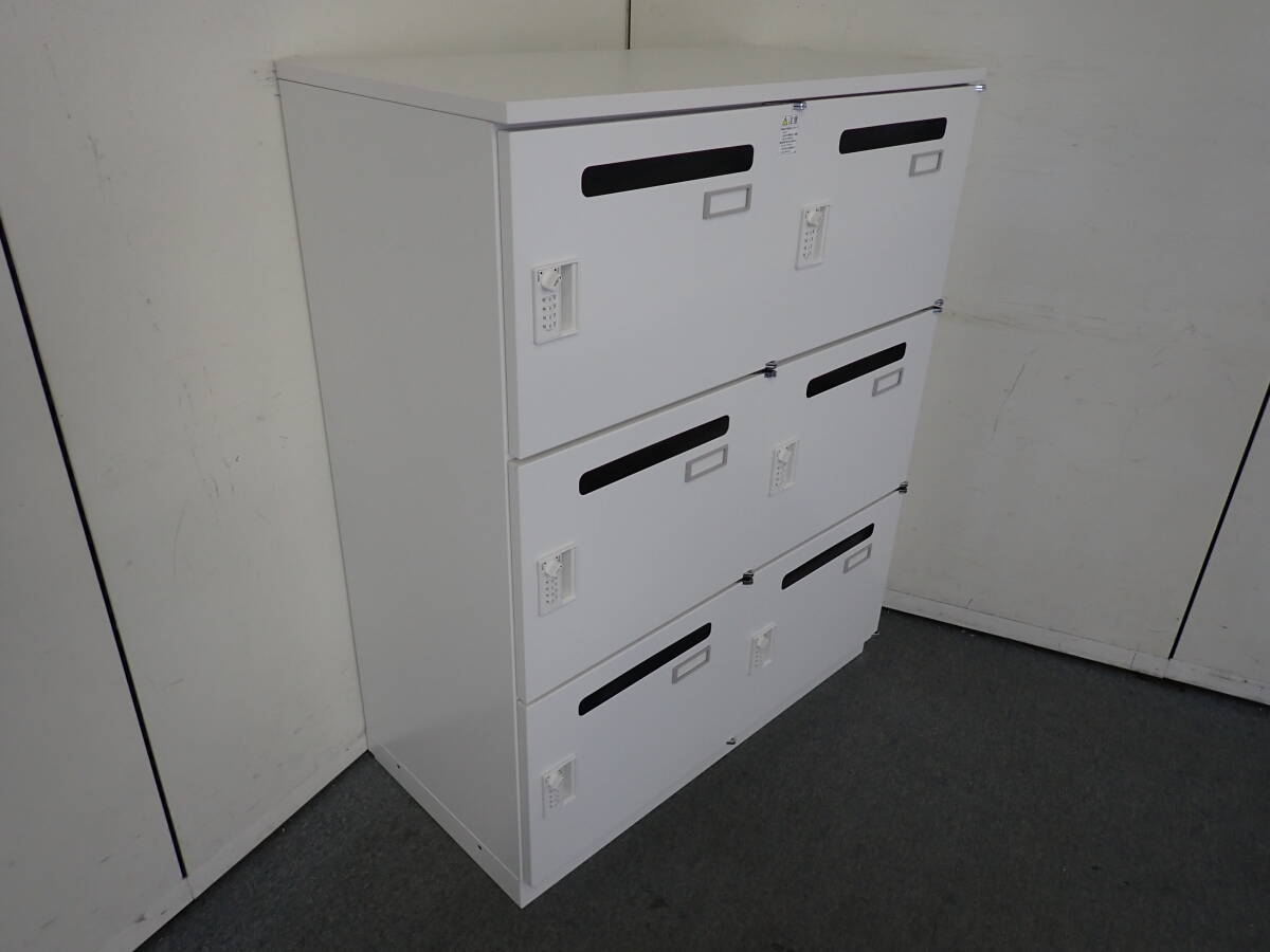 イトーキ ダイヤル式6人用パーソナルロッカー H1850 中古｜イトーキ 