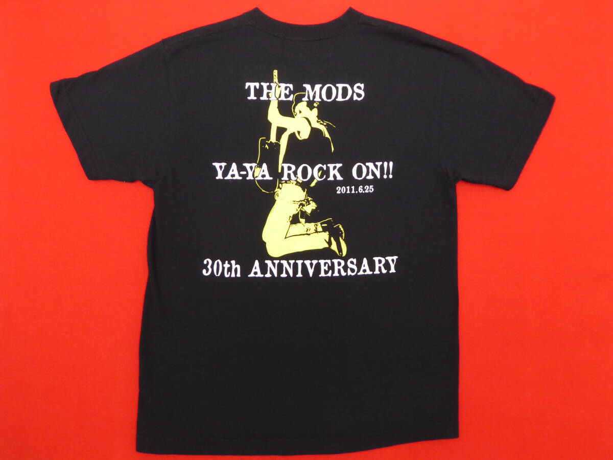 レア!THE MODS(ザ モッズ)YA-YA-ROCK ON!!/Tシャツ/30th ANNIVERSARY