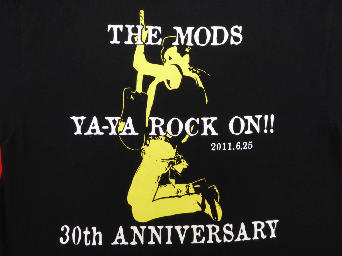 レア!THE MODS(ザ モッズ)YA-YA-ROCK ON!!/Tシャツ/30th ANNIVERSARY