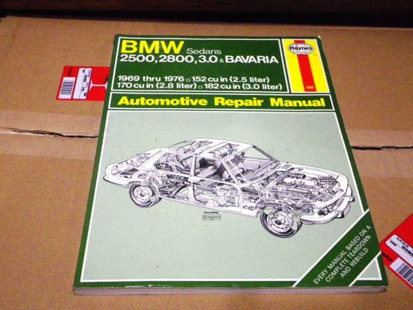 ◆Haynes リペアマニュアル ＢＭＷ・1969年～76年モデル◆3.0等