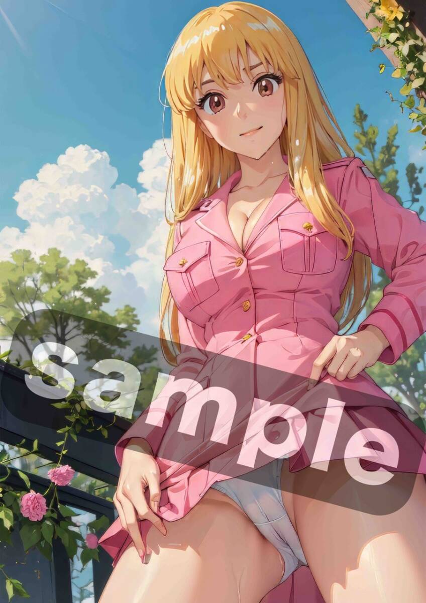 こち亀 秋本麗子 T0531 Vol.17 同人 A4 アート ポスター イラスト