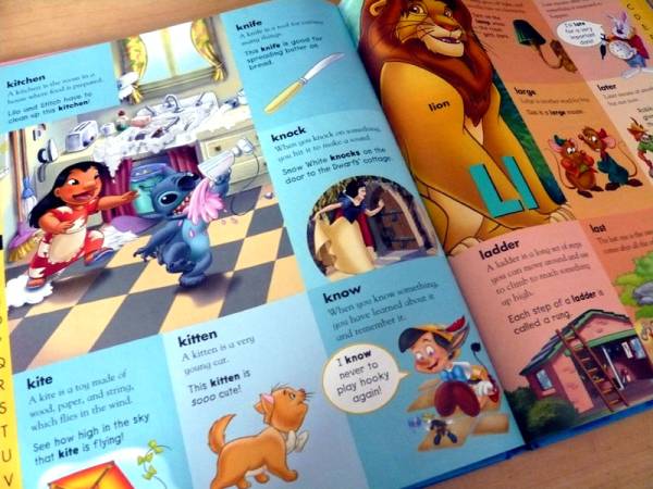 Disney Picture Dictionary ディズニー 英語 英単語 絵辞典_2