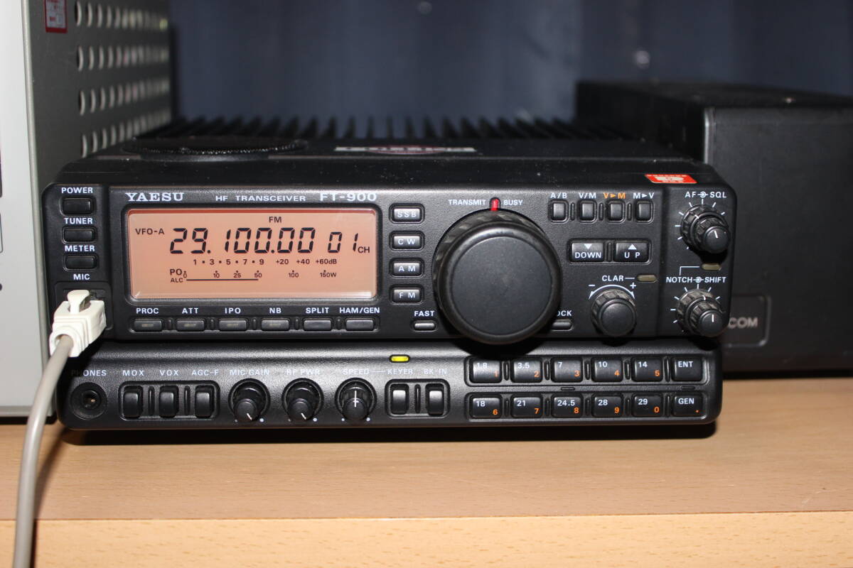 八重洲無線のFT-900です。ジャンク品②_2