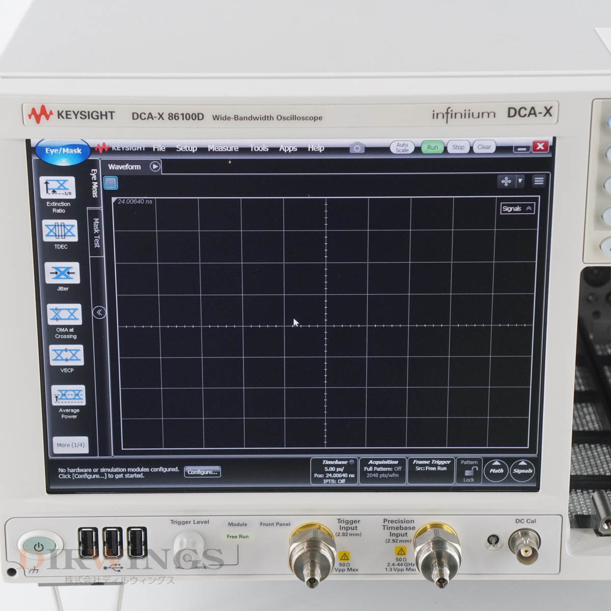 DW 8日保証 DCA-X 86100D infiniium Keysight Wide-Bandwidth Oscilloscope ...