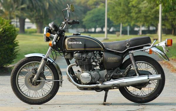 ★HONDA　CB500T　スペアパーツ、マニュアル付き　検８月まで_1