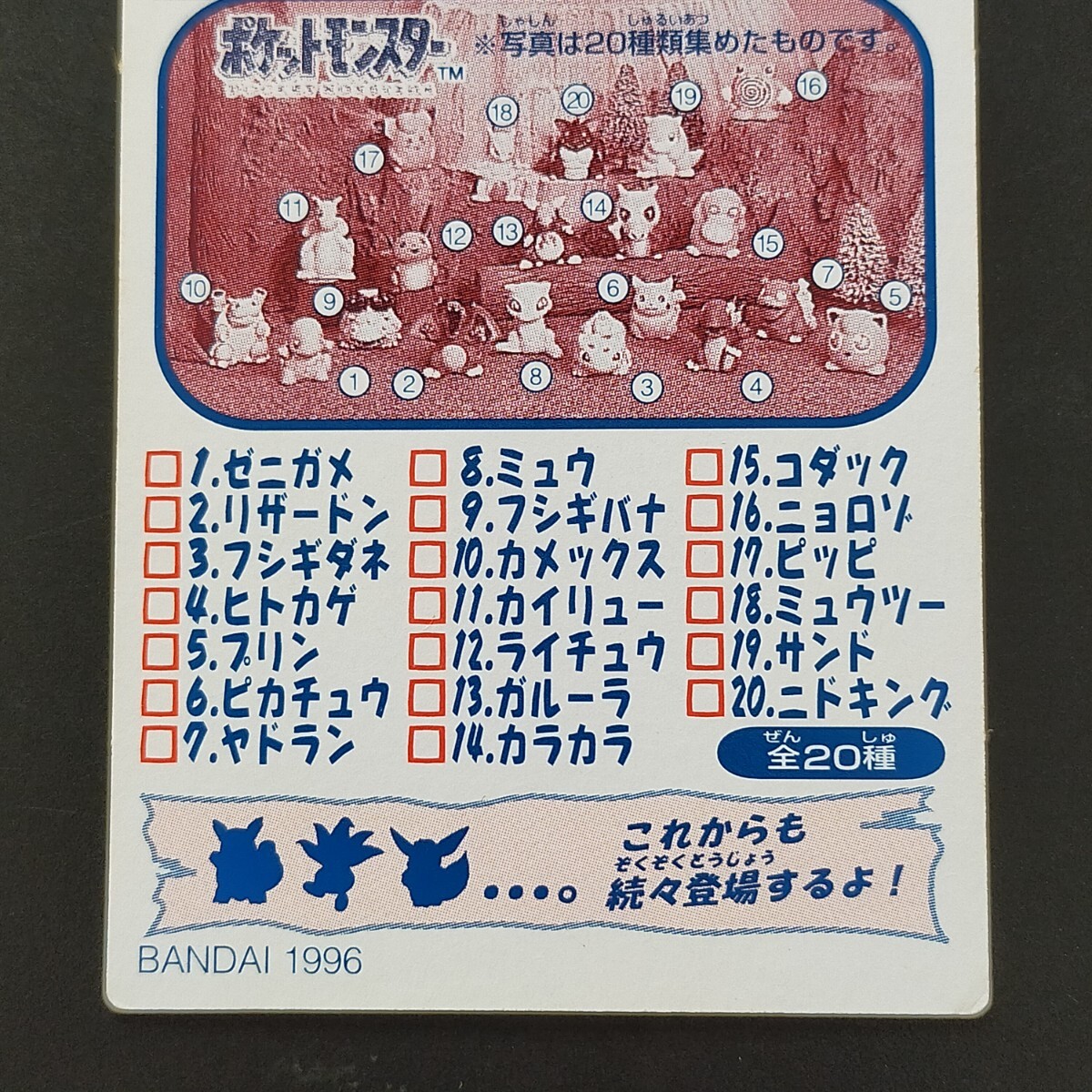 1995年初期 ワンリキー ポケモン キッズ カード Nintendo 「ゼニガメ