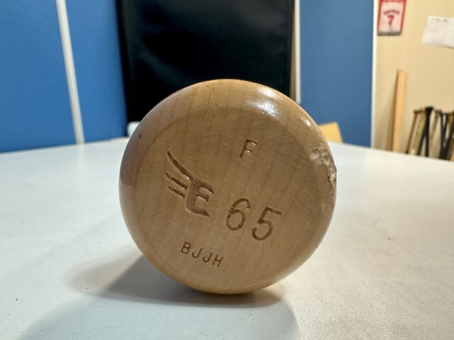 東北楽天ゴールデンイーグルス #65 堀内謙伍 支給品 実使用 バット