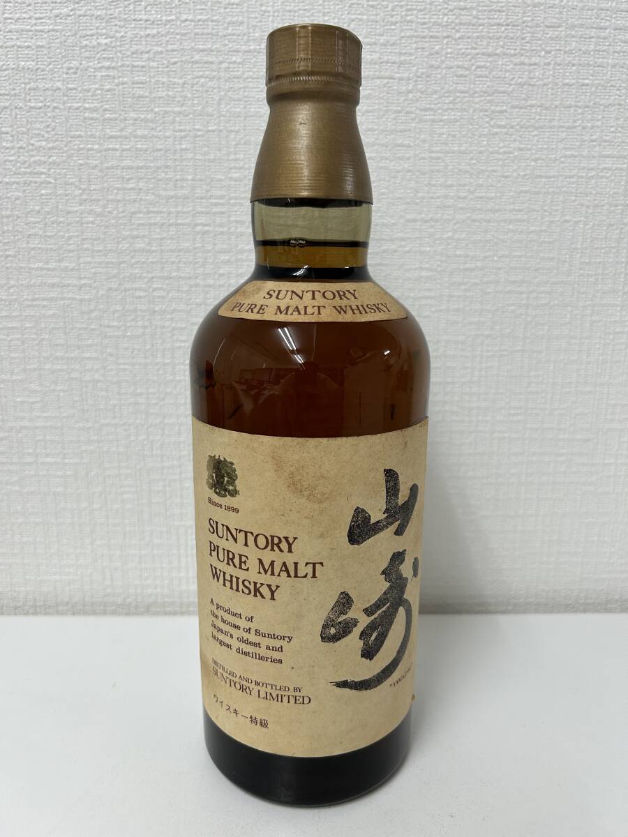 サントリー ピュアモルト 山崎 ノンエイジ 向獅子 760ml 43% 木箱付