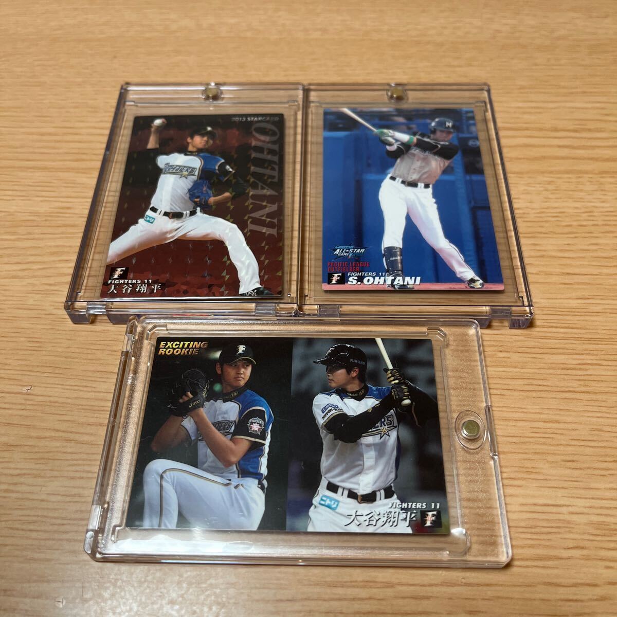 100円スタート レア3枚セット】大谷翔平 2013カルビープロ野球チップス