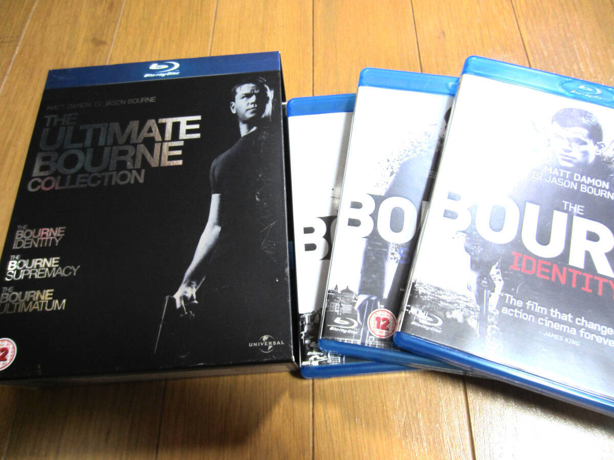[輸入盤Blu-ray]　ジェイソン・ボーン・トリロジーBOX　Ultimate Bourne Collection_1