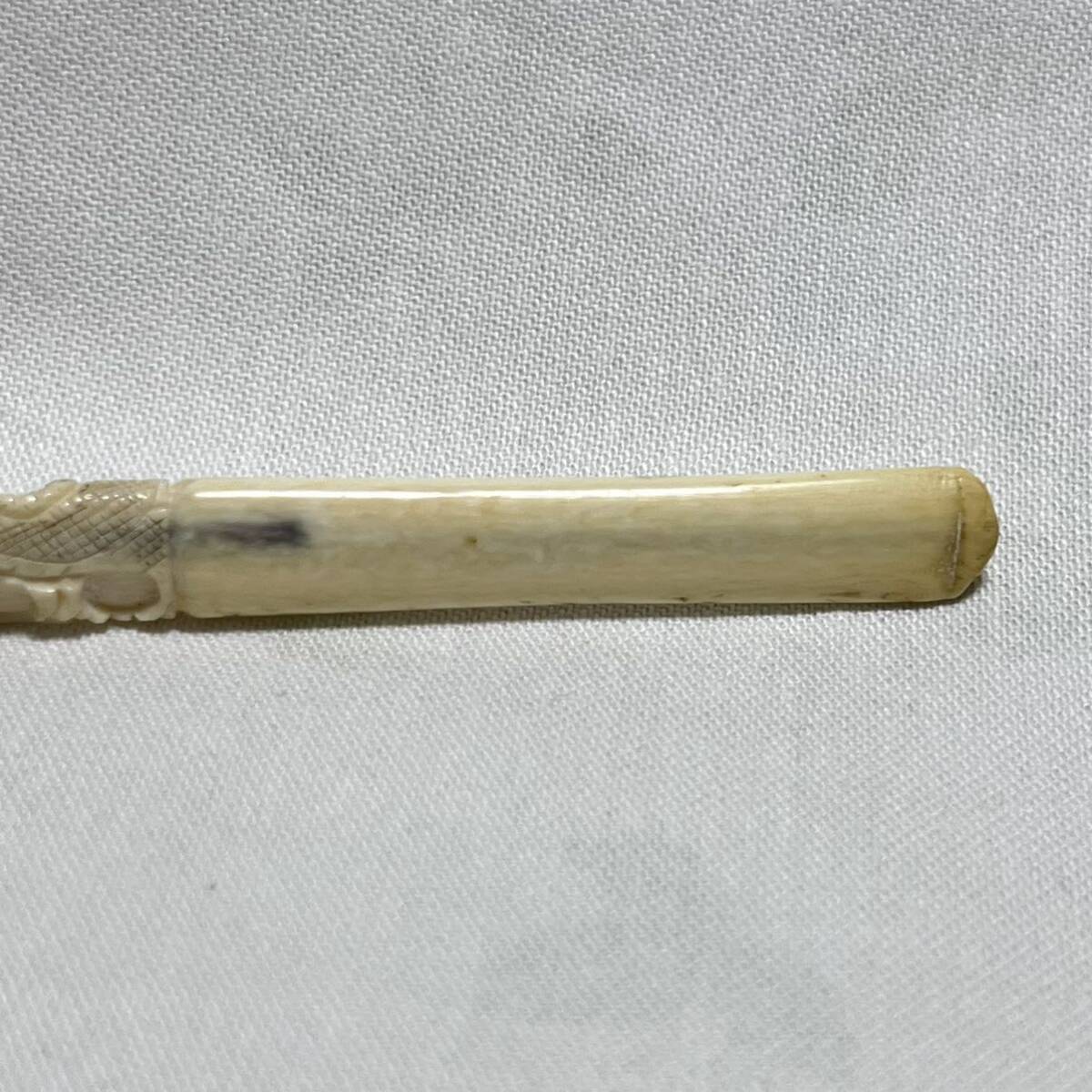 龍 彫刻 象牙風 パイプ 喫煙具 煙管 吸い口喫煙具 パイプ タバコ 煙草