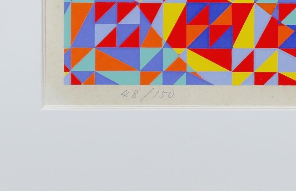 H*s様 絵画　オノサト　トシノブ　シルクスクリーン 真作】【WISH】オノサト・トシノブ「Silk-55」シルクスクリーン 6号
