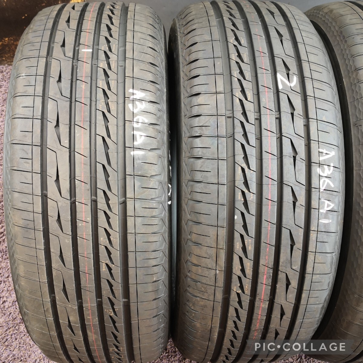 Lot De 2 Pneus Bridgestone Alenza 001 – 235/50 R20 100V, été, 5mm