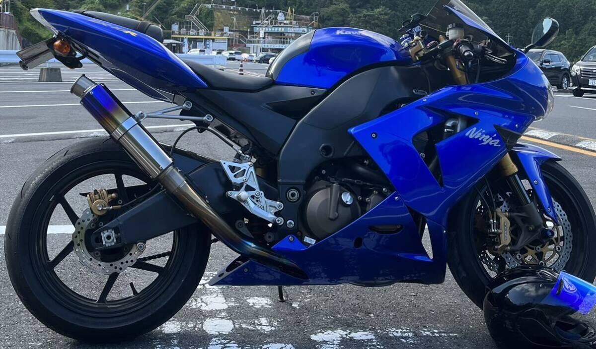 【買うなら今！！】zx-10r 04-05年用チタンフルエキマフラー_5