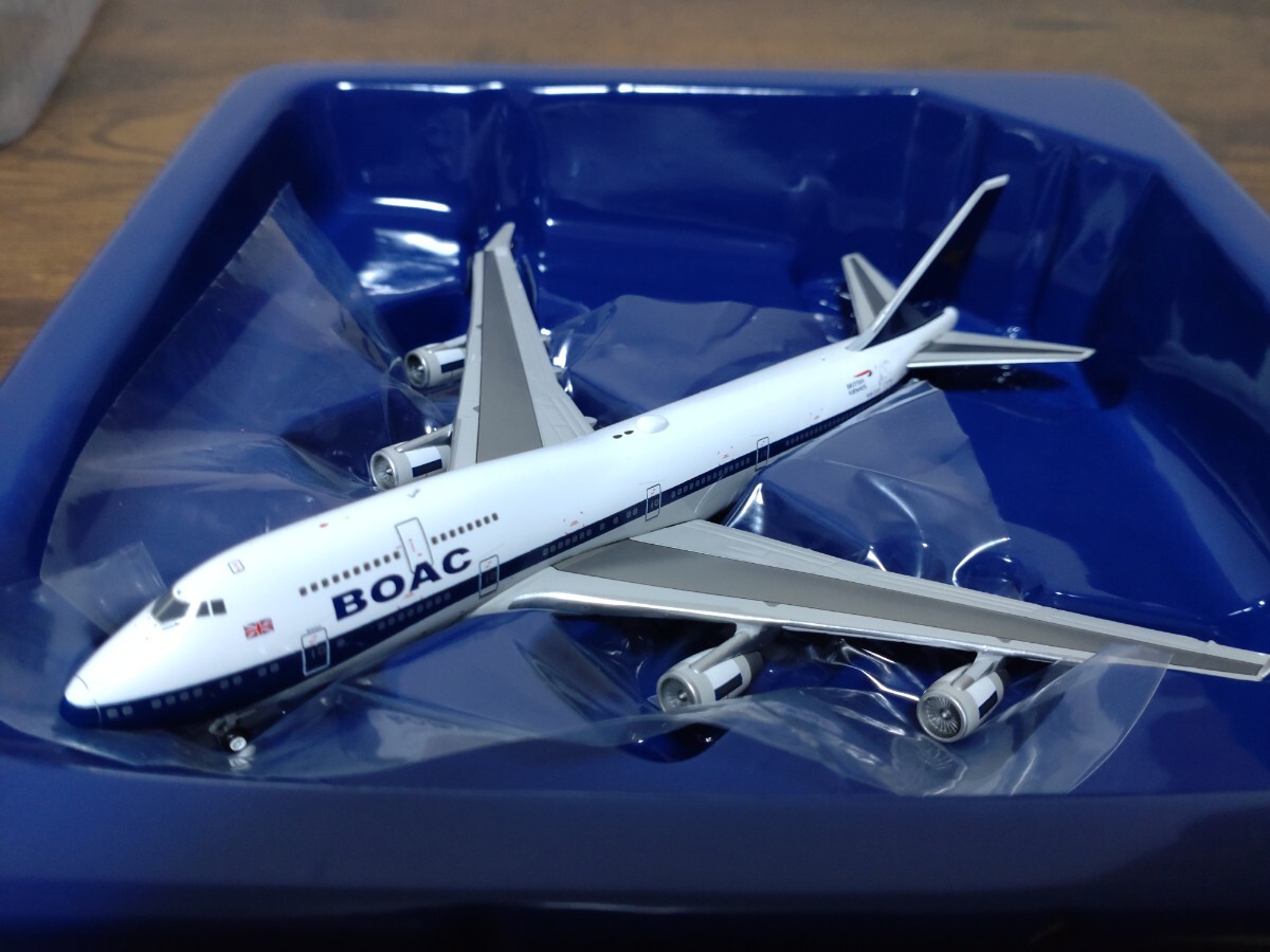 Gemini Jets 1/400 747-400 ブリティッシュエアウェイ BOAC塗装 【公式