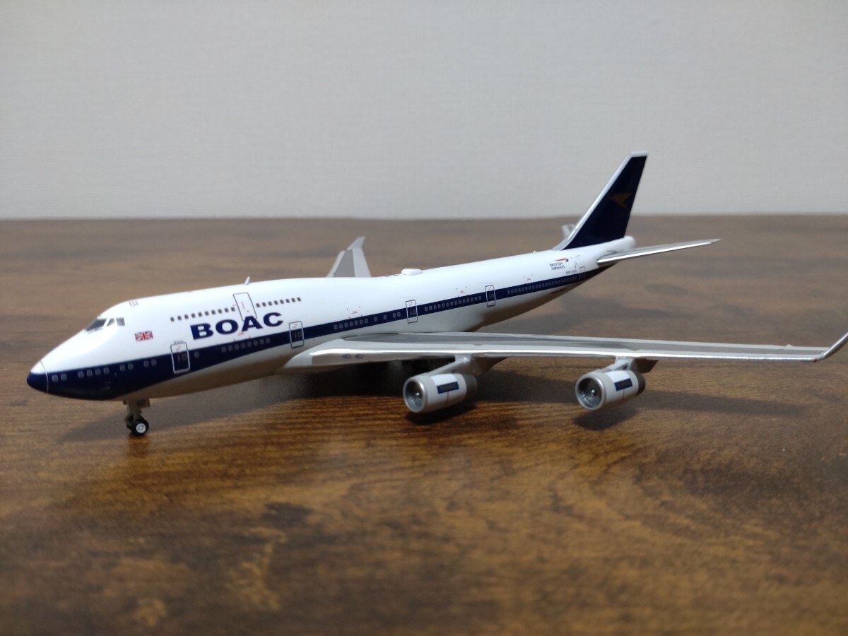 Gemini 1/400 B747-400 英国航空 BOAC塗装 Gemini Jets 1/400 747-400 ブリティッシュエアウェイ BOAC塗装 【公式