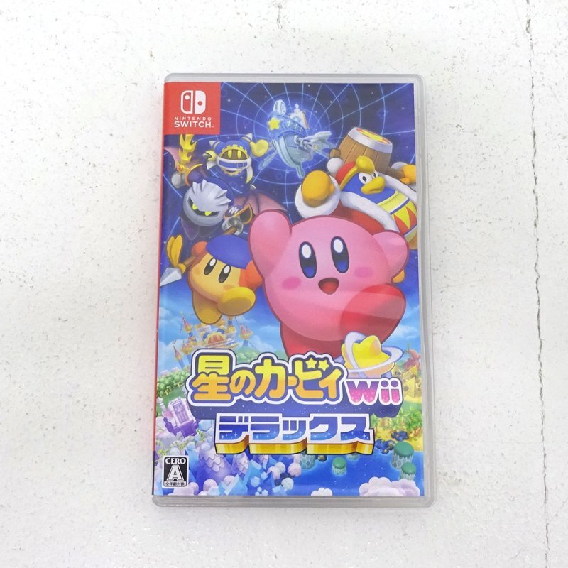☆中古☆Nintendo Switch ソフト 星のカービィ Wii デラックス