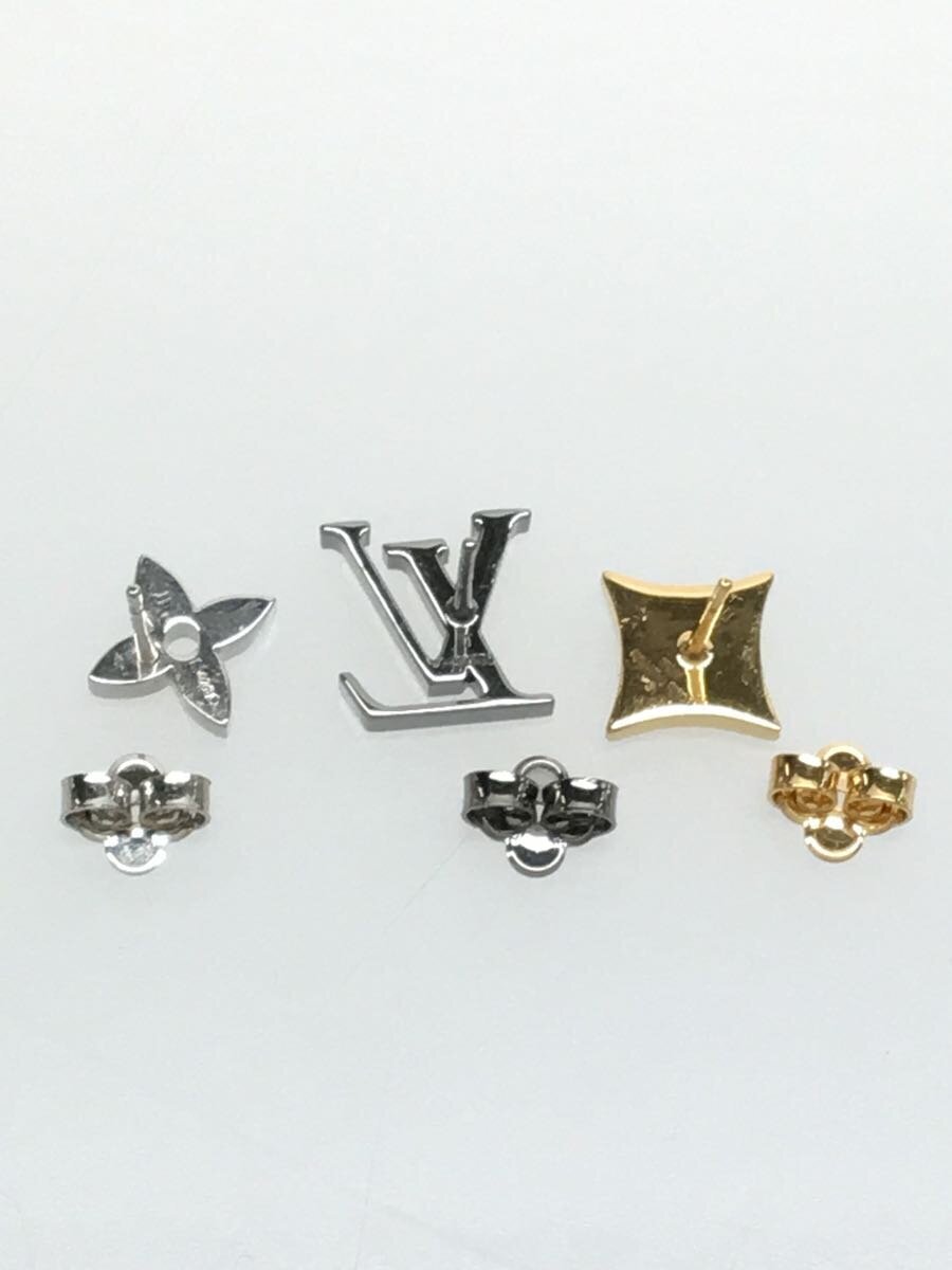 LOUIS VUITTON◇ピアス/-/レディース/M00530/ブックル LV