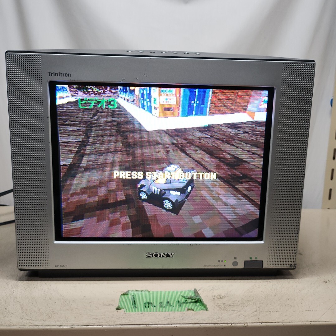 ブラウン管テレビ SONY KV-14AF1 ジャンク 14型 WEGA AVマルチ RGB_4