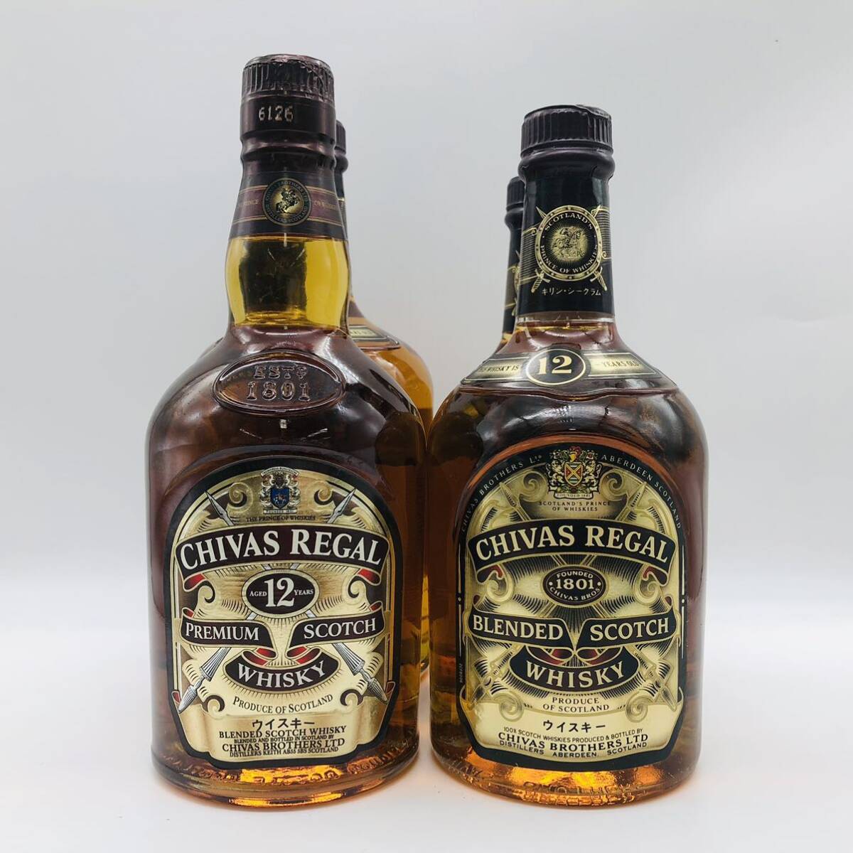 1円〜【未開栓】CHIVAS REGAL 12年 シーバスリーガル スコッチ