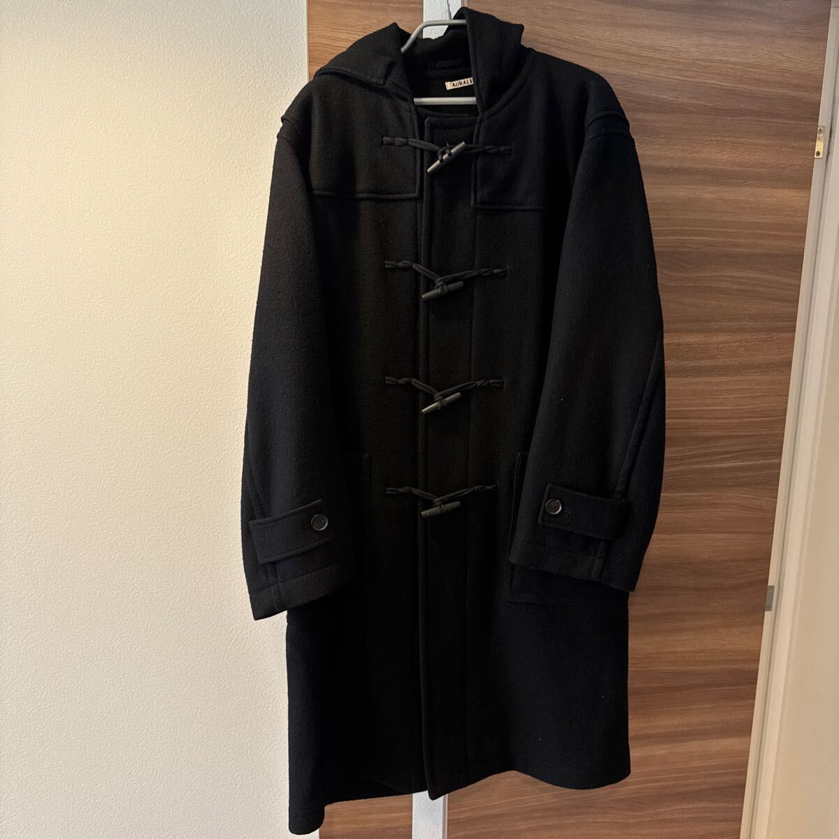 AURALEE オーラリー ハードメルトンダッフルコート 18AW(XLサイズ以上