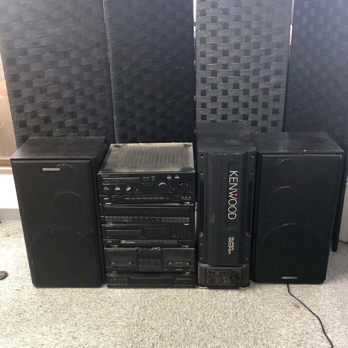 展示品☆KENWOOD☆ケンウッド☆システムコンポ☆P-5J☆T-7J☆X-7J☆DP