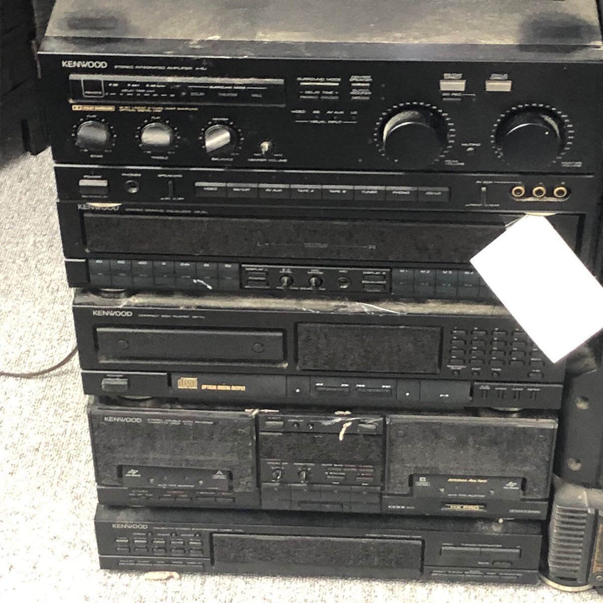 展示品☆KENWOOD☆ケンウッド☆システムコンポ☆P-5J☆T-7J☆X-7J☆DP