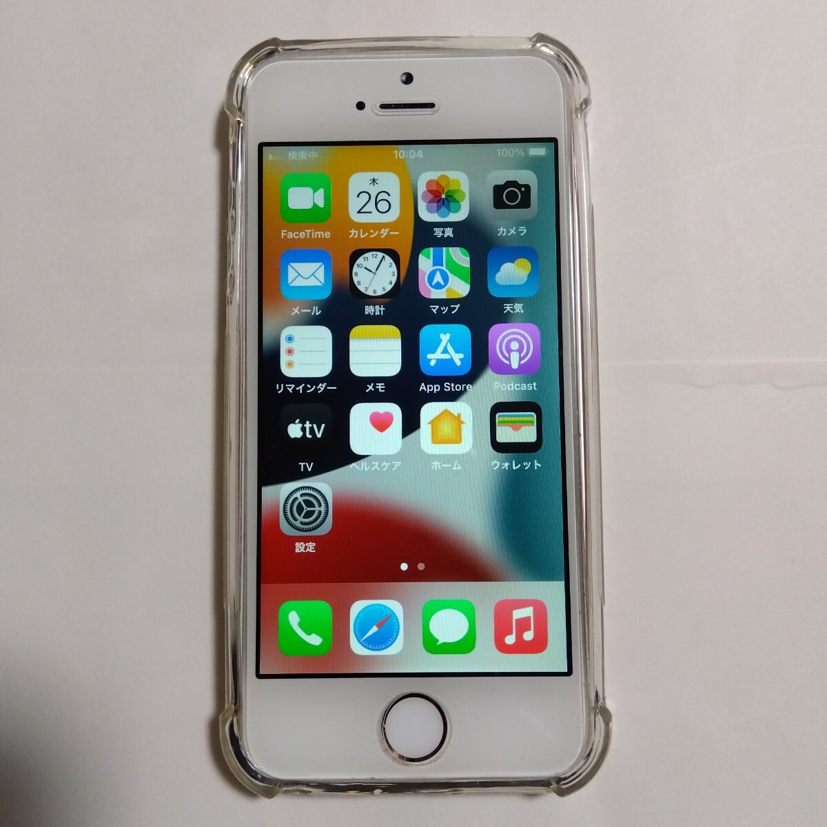 iPhone SE 16GB ローズゴールド SIMフリー バッテリー100% 超美品