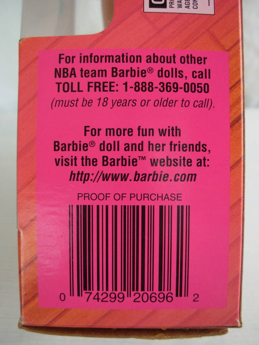 バービー人形 NBA ワシントン ウィザーズ 1998 未開封品 _7