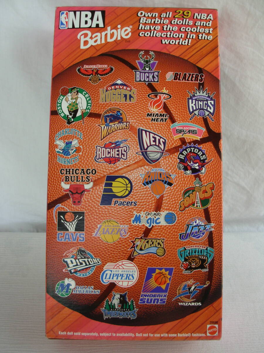 バービー人形 NBA ワシントン ウィザーズ 1998 未開封品 _8