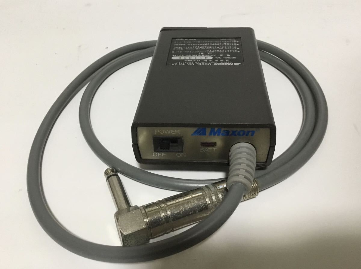 Maxonワイヤレスシステム TX-2A RX-2A_4
