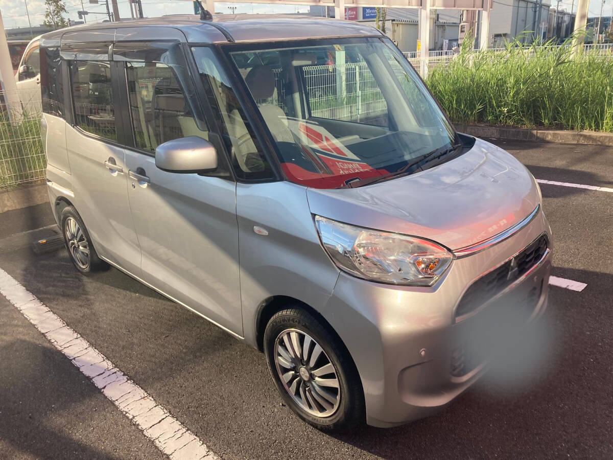 令和１年デイズルークスの姉妹EKスペース後期　車検8年10月　純正ナビ地デジ　ドライブレコーダー_1