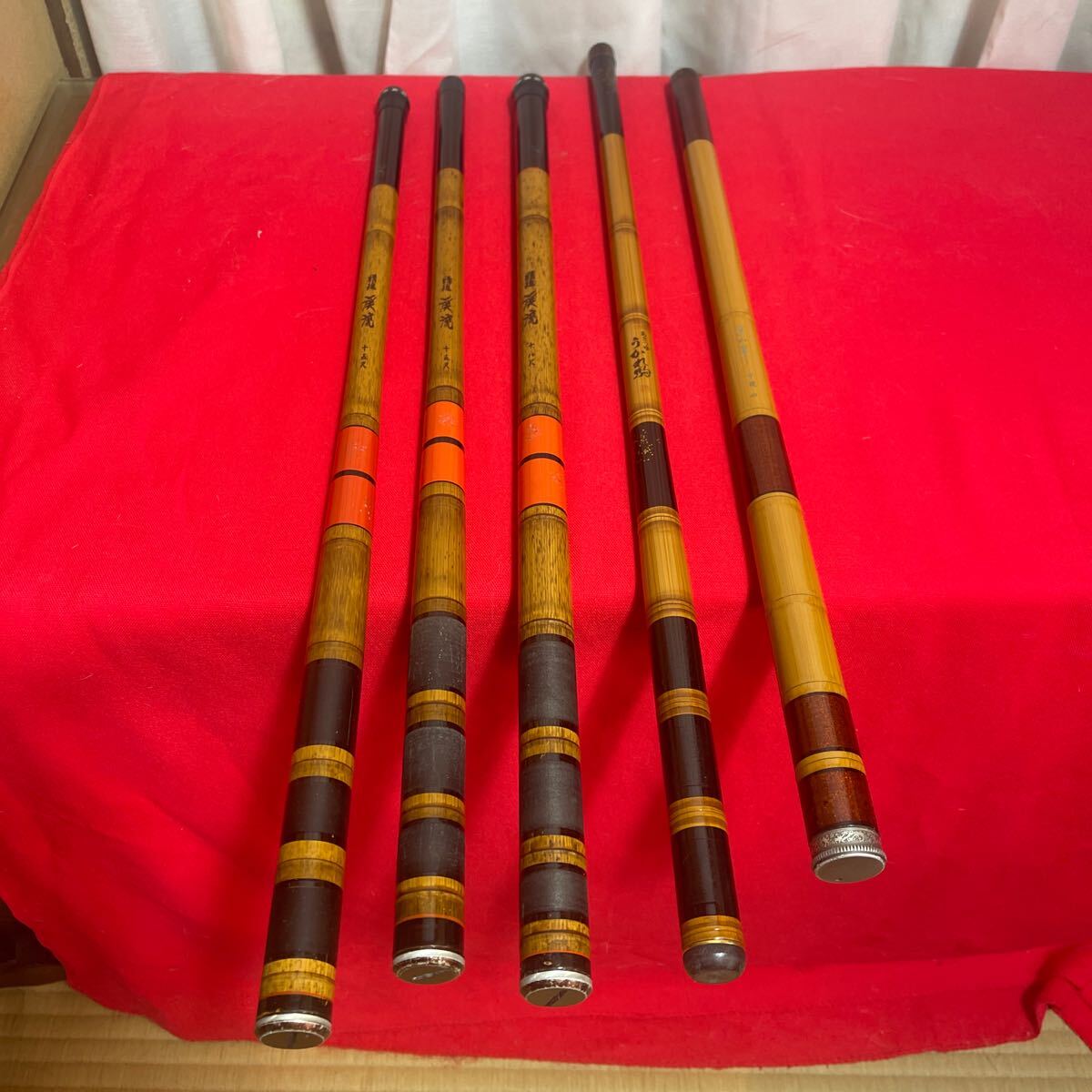 竹竿 和竿 ヘラブナ 5本_1