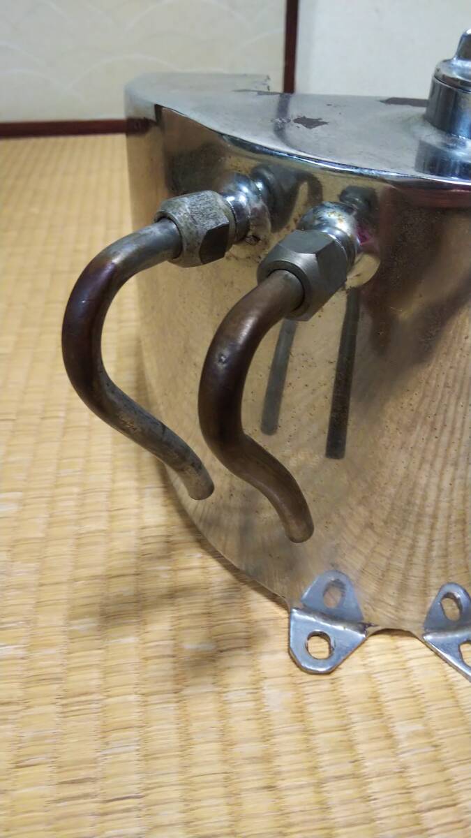 ハーレー　オイルタンク　ホースシュータンク　チョッパー　　ヴィンテージ　当時物　_3