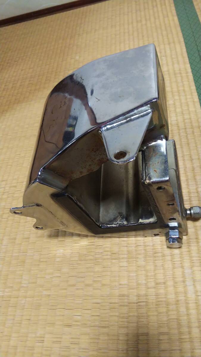 ハーレー　オイルタンク　ホースシュータンク　チョッパー　　ヴィンテージ　当時物　_7