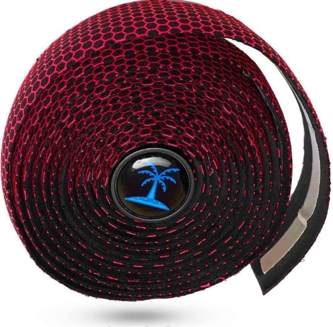 ピンク 厚さ2mm 幅3cm 長さ215cm バーテープ ロードバイク 2個セット_2