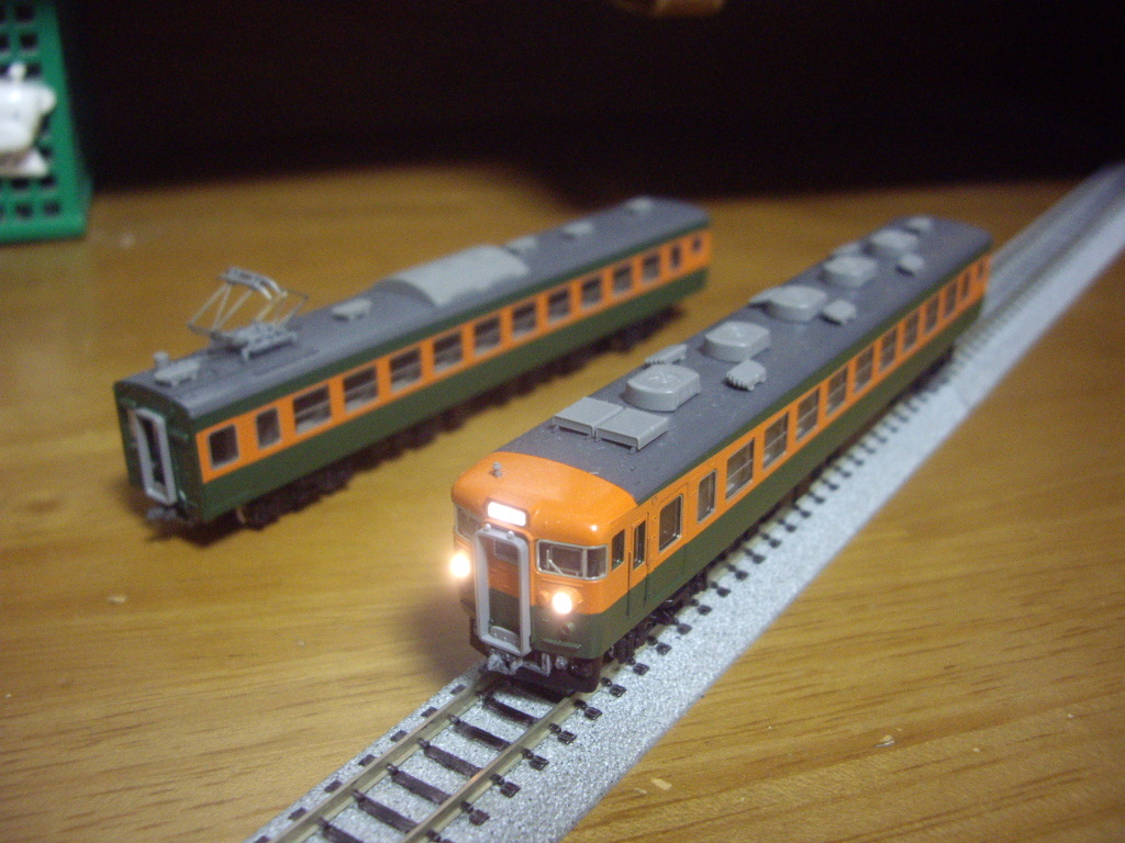 tomix 165系 クモハ165 モハ164 2両セット T車 