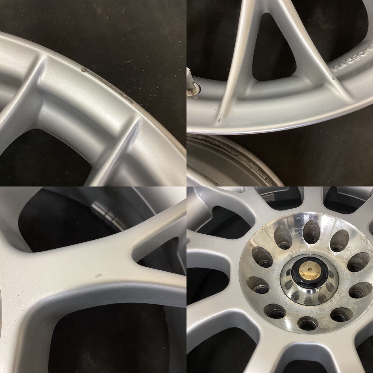 ■A-TECH SCHNEIDER ITC-Ⅱ シュナイダー[17インチ 7J 5穴 PCD114.3 +40] ホイール4本セット■ SCHNEIDER シュナイダー A-TECH アルミホイール 17×7ｊ 5H